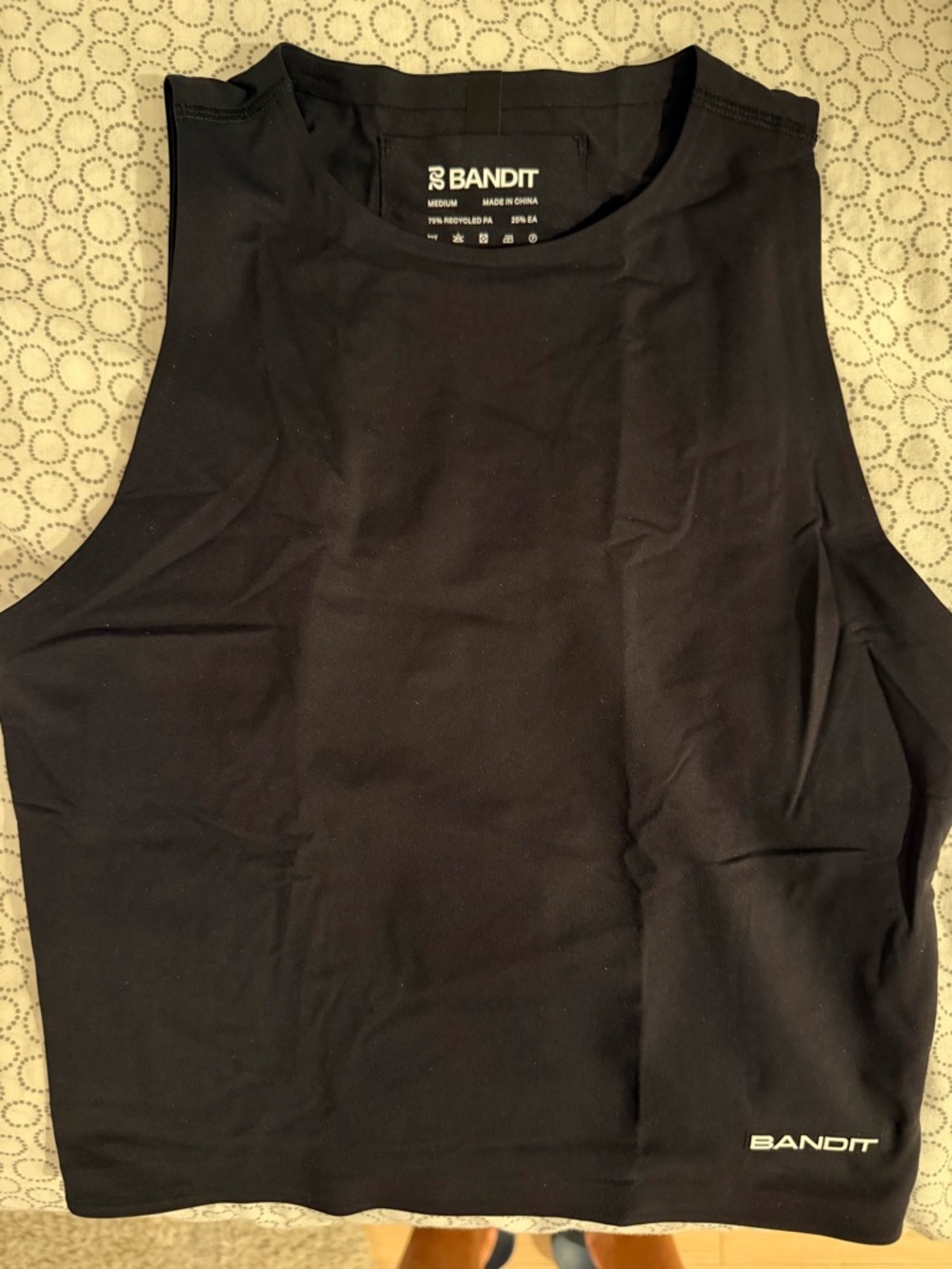 Bandit Running Black Women's Tank Top